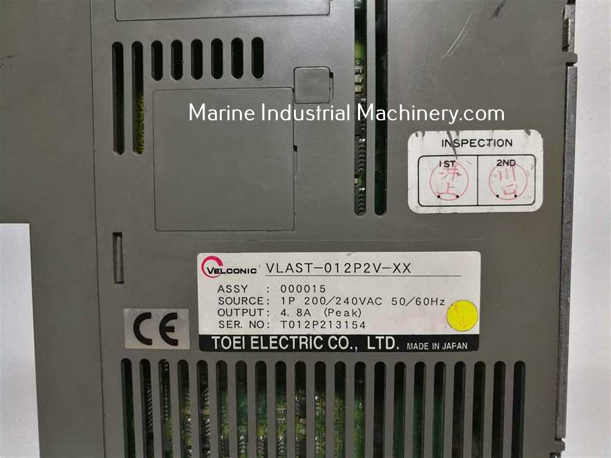 TOEI Electric Velconic VLAST-012P2V-XX Servo Drive | Marine